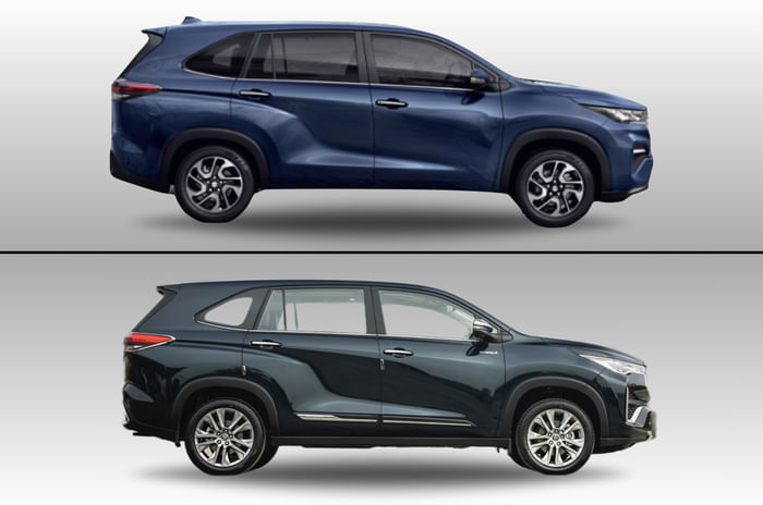 Maruti Invicto vs Toyota Innova Hycross: How different is the design?